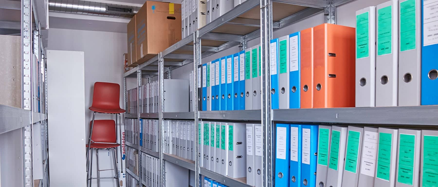 Archiviare faldoni – Magazzini temporanei, Deposito Self Storage