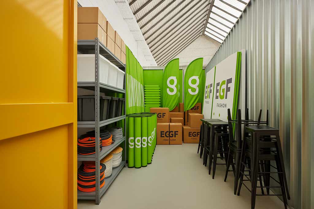 Fiera finita? E ora dove metto lo stand e tutto il materiale promozionale?