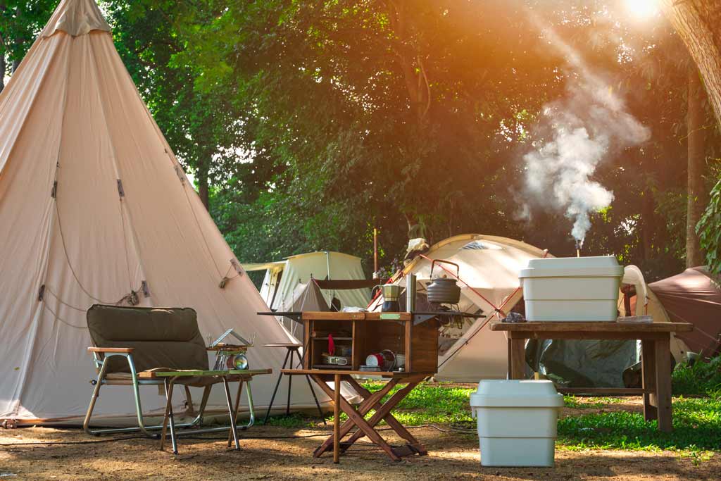 Dove depositare attrezzatura per campeggio e viaggi on the road